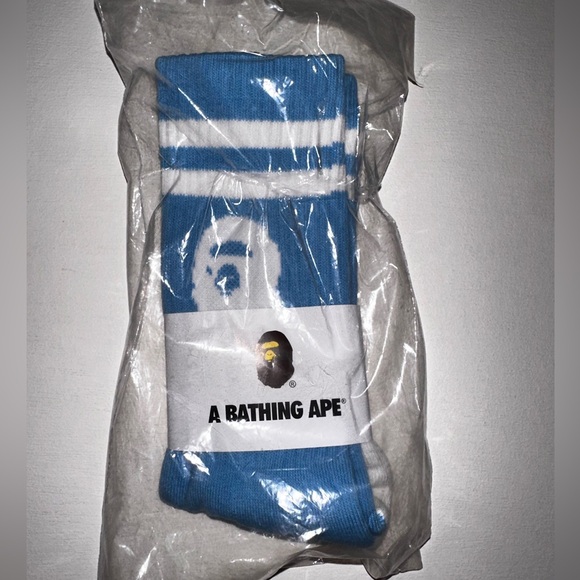 ****SOLD*****BAPE socks new in plastic tie dye one size - Picture 5 of 5